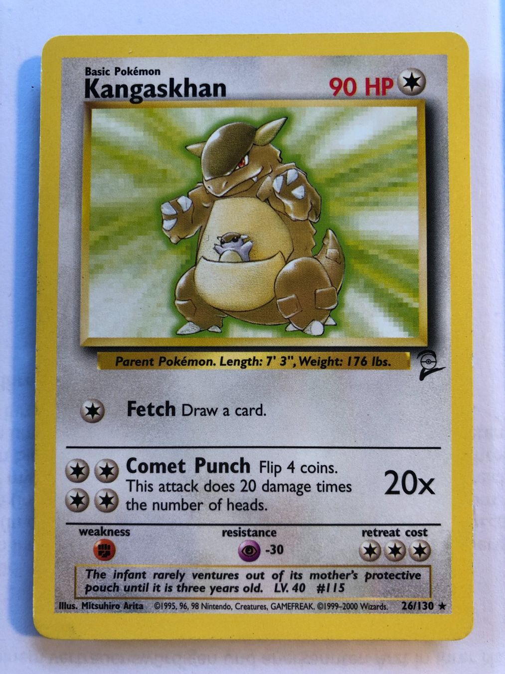 Carte collezionabili: Kangaskhan (rare) Base set2 - LP - ab 1.- – Usato da Giubiasco venduto da dan_pr8b