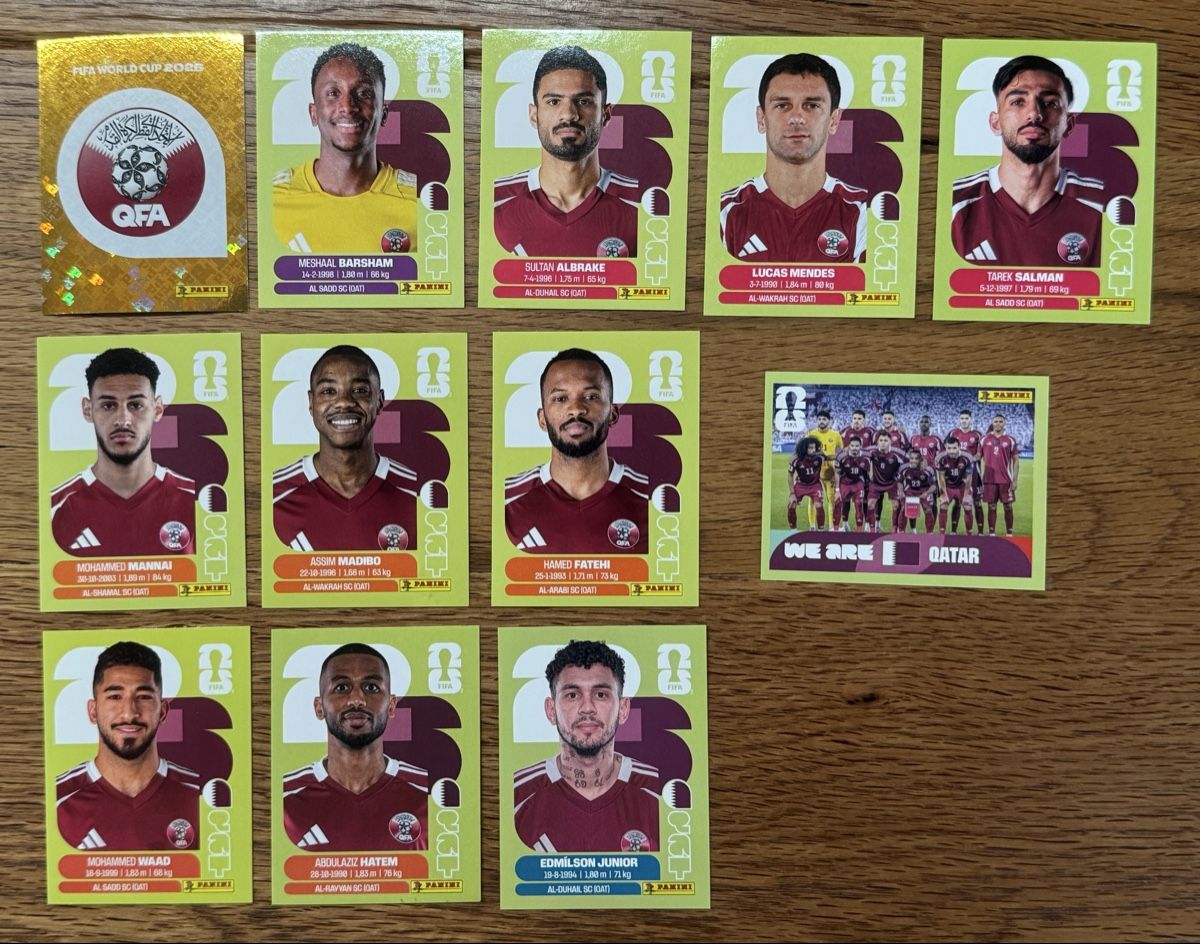 Panini Carte collezionabili: Panini Sticker WM 2026 - Qatar – Nuovo (secondo la descrizione) da Mägenwil venduto da Goldfire