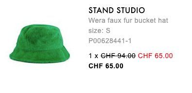 Copricapi, berretti & cappellini: Kunstpelz-Bucket-Hat Stand Studio gr. S / Unisex – Usato da Uitikon Waldegg venduto da roz_9tw8 4