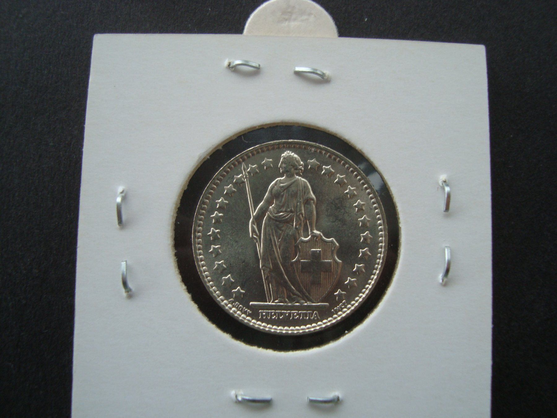Tutti le monete: 1  Fr  1964  Silber  stempelglanz – Nuovo e nell'imballaggio originale da Gelterkinden venduto da Cakir 1