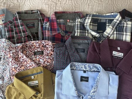 Herren Hemden Set Marken Mix Grösse XXL XXXL gepflegt