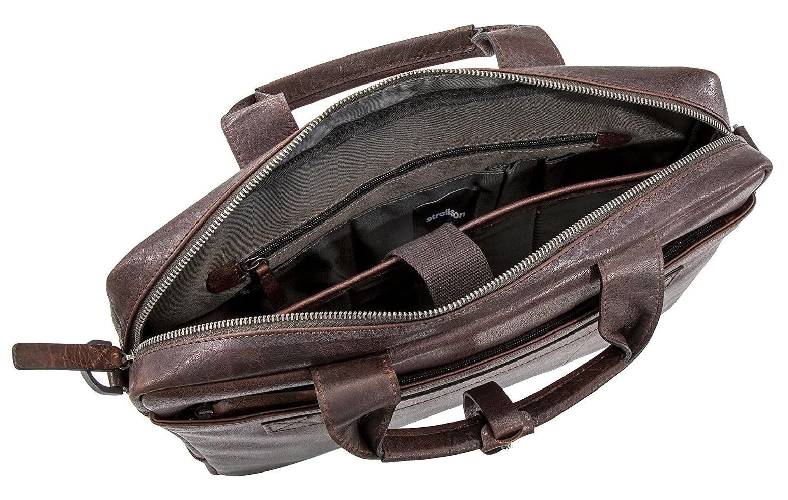 Strellson Borse: Strellson Leder Notebooktasche Neu – Nuovo (secondo la descrizione) da Selkingen venduto da Mazurit 2