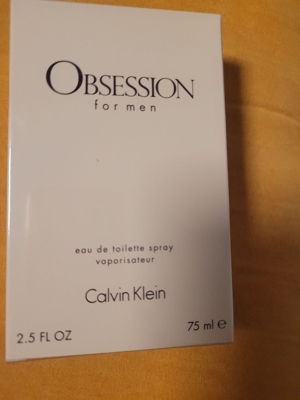 Calvin Klein Parfum & Eau de Toilette: Calvin Klein Obsession For Men 75ml Eau de Toilette Spray – Neu und originalverpackt aus Bassersdorf von K1966