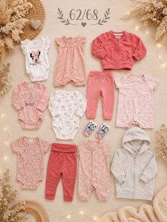 Babykleider Set Grösse rosa 62/68 top Zustand