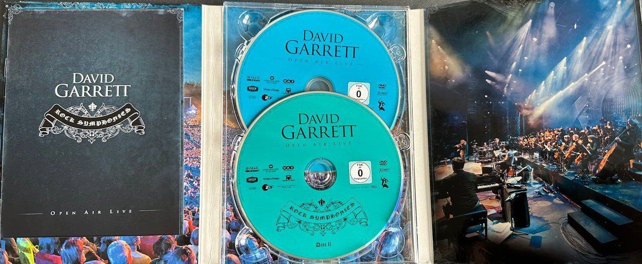 Tutti i DVDs: David Garrett Rock Symphonies 2 DVD Set – Usato da Beringen venduto da Mantafisch1 2