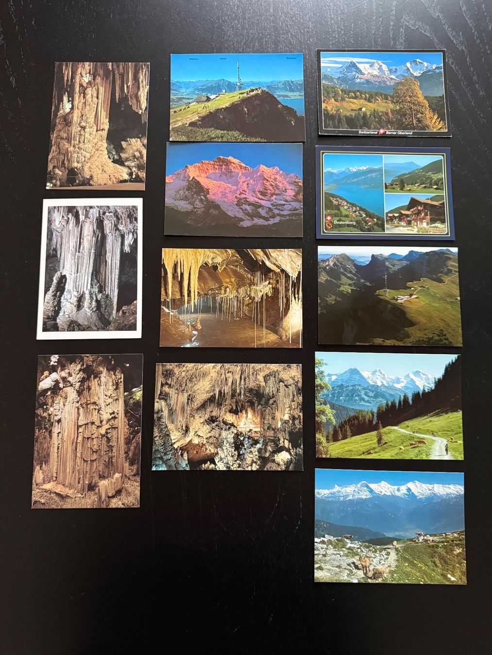 Cartoline postali: Set alte Ansichtskarten Schweiz, Top Zustand, 12 Stück – Usato da Erstfeld venduto da Mario_boe0