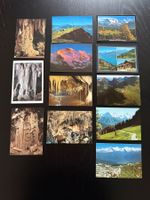 Set alte Ansichtskarten Schweiz, Top Zustand, 12 Stück
