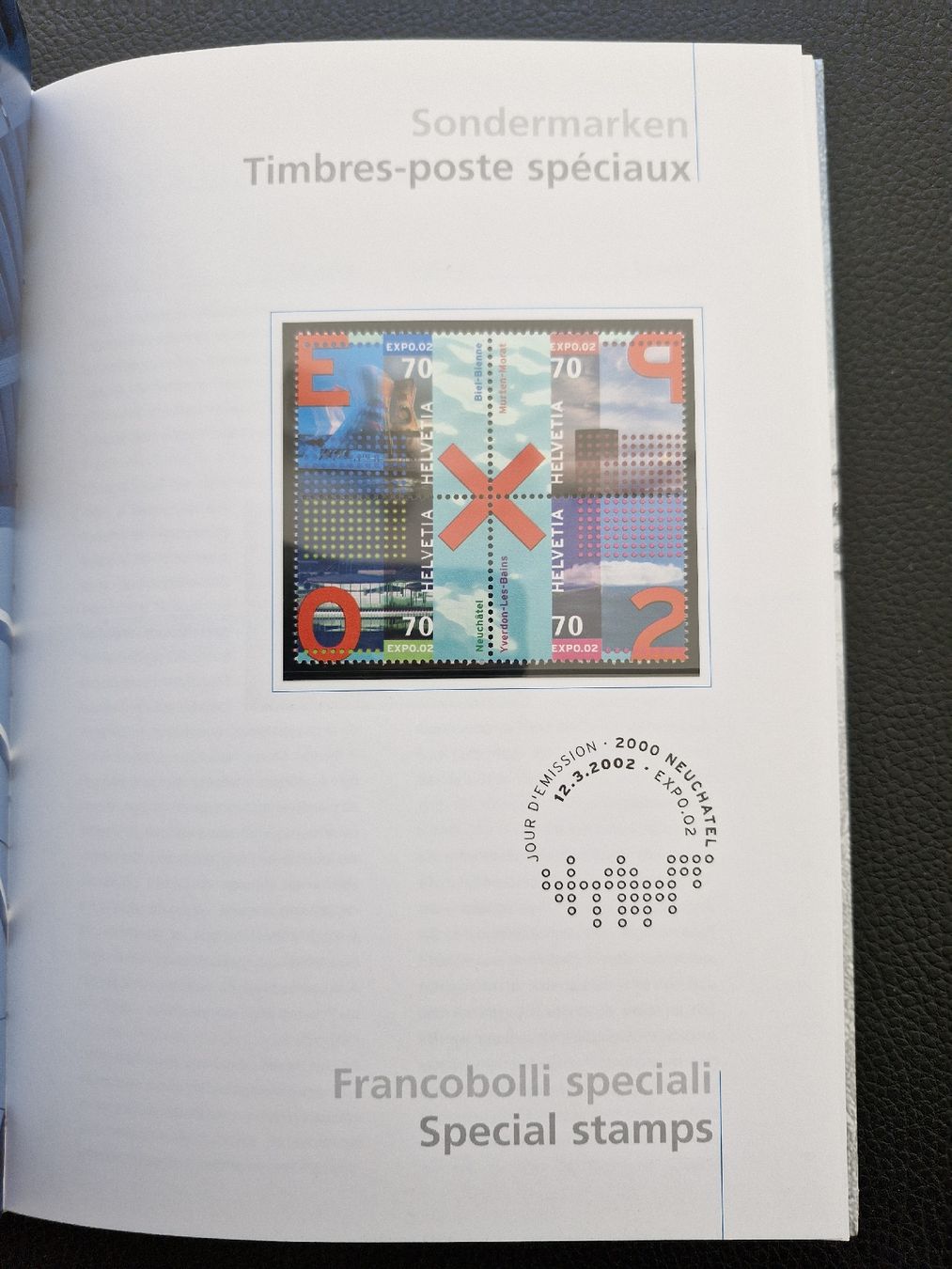Tutti i francobolli: Schweizer Briefmarken-Buch 2002  postfrisch, Top Zustand! – Nuovo (secondo la descrizione) da Frauenfeld venduto da Kasico 5