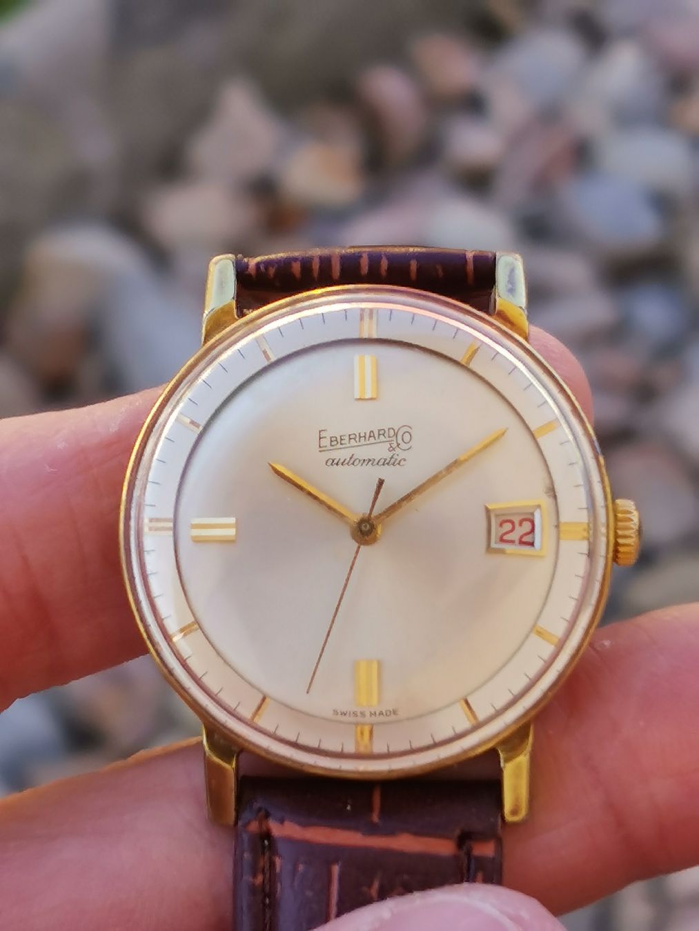 Eberhard & Co. Orologi: Orologio Eberhard & Co Automatico – Vintage – Usato da Cagiallo venduto da DoubleH_Watches 1