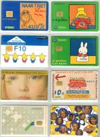 8 Telefonkarten Niederlande CKD-Serie