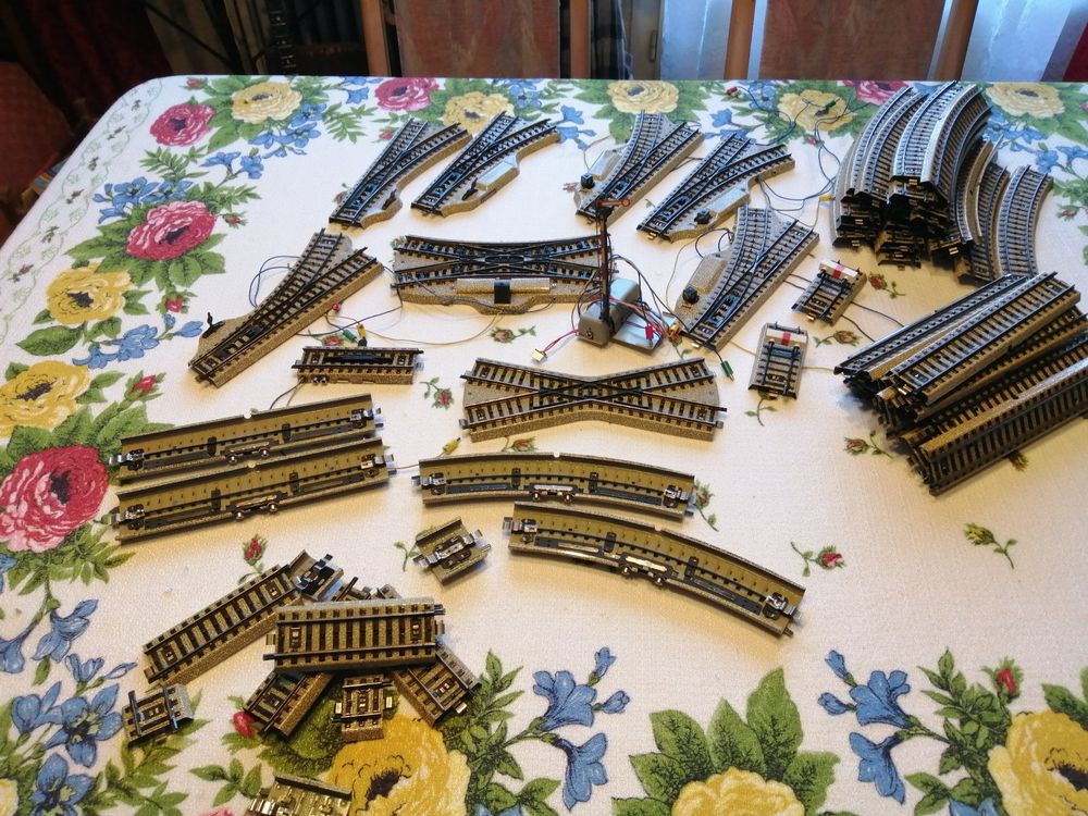 Märklin Blech Schienen-Weichen-Signal Konvolut (Gebraucht) in ...