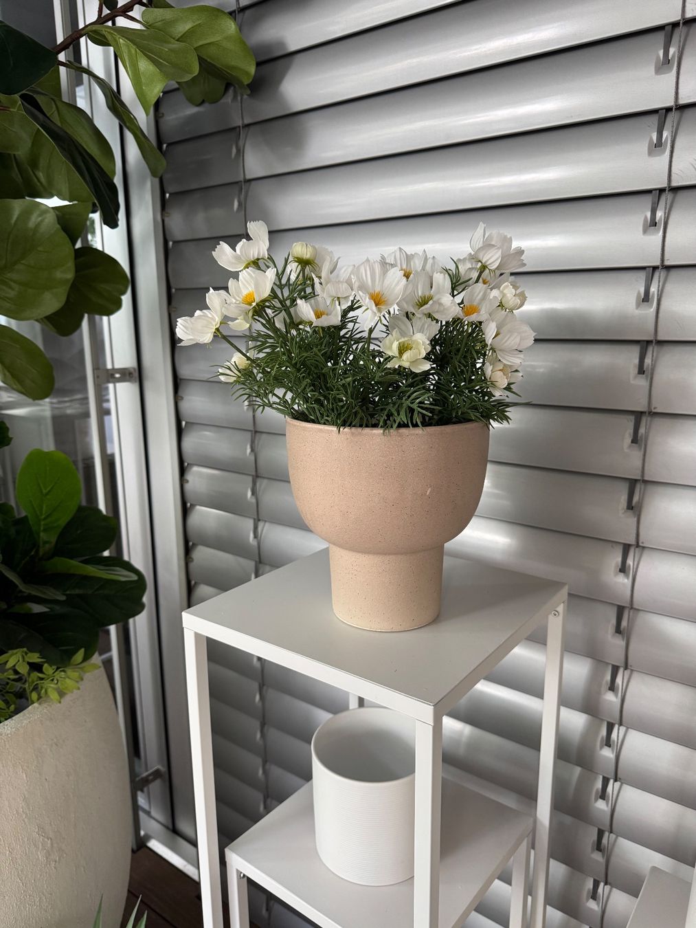 Vase & Récipients: Vase Keramik beige neu – D'occasion à zürich par Bailey17 2