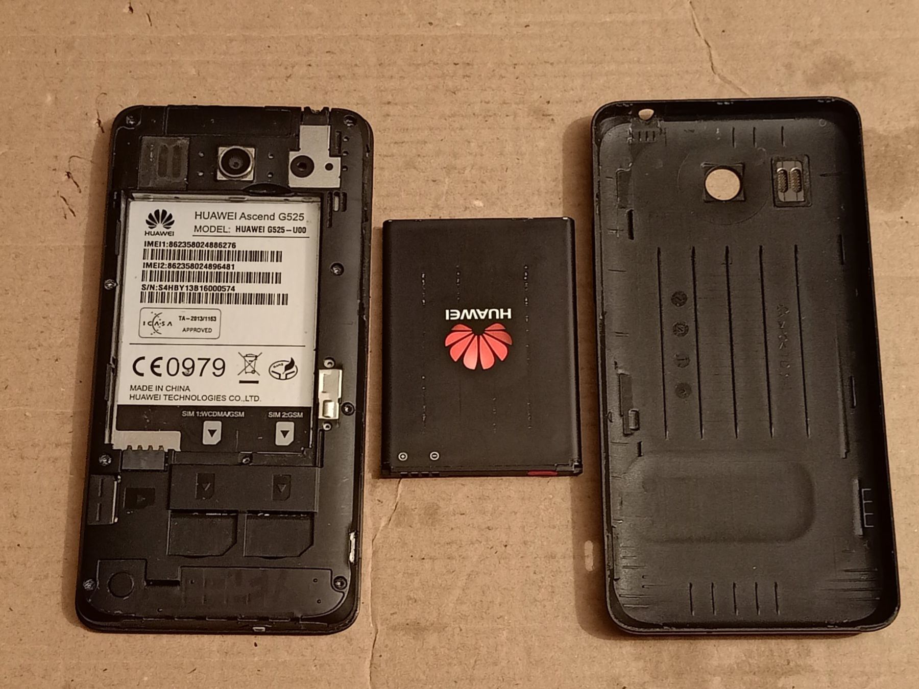 Huawei Handys / Smartphones: Android Handy Dual SIM: Huawei G525 U00 defekt bootet nicht – Defekt aus Winterthur von Opusco 3
