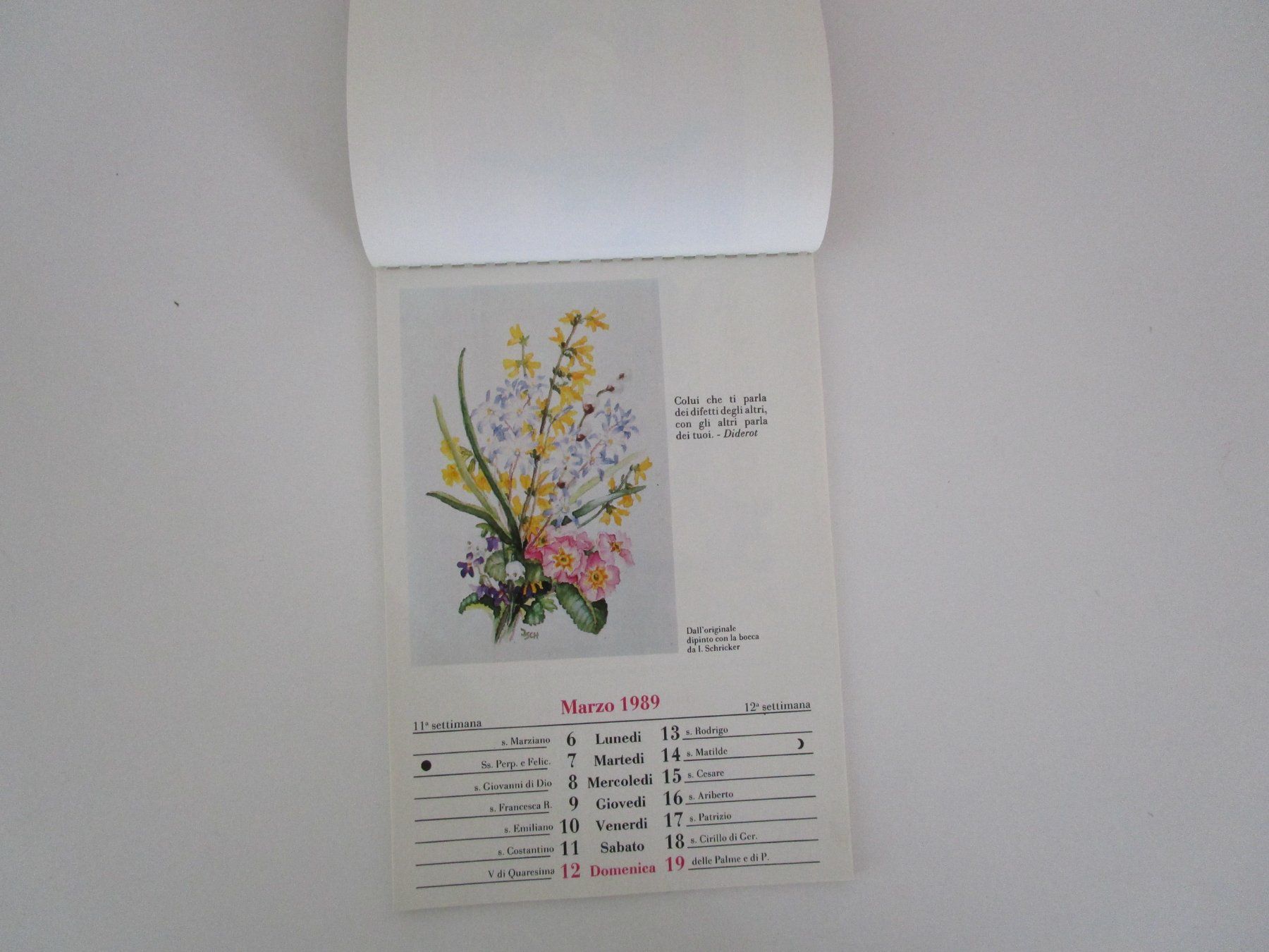 Calendari: Calendario artistico – Usato da Langenthal venduto da majarose 1