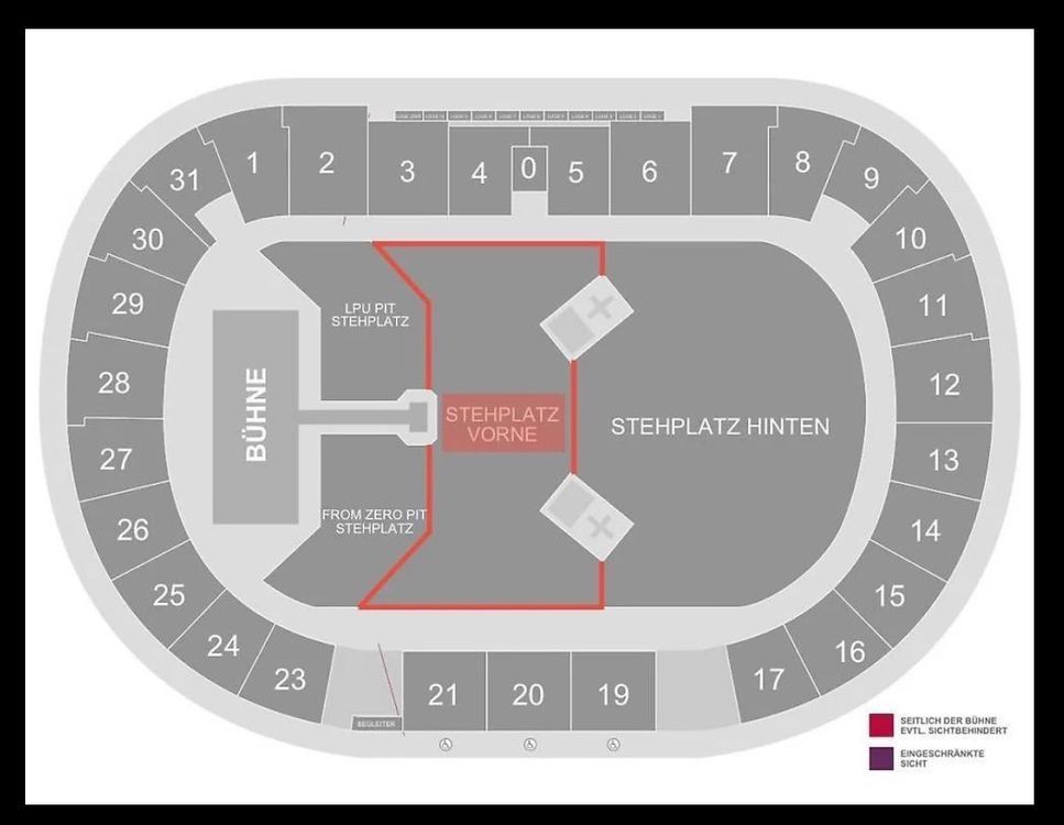 Biglietti: LINKIN PARK - 2 Tickets - STEHPLATZ VORNE – Nuovo (secondo la descrizione) da Dübendorf venduto da Marina_Pfeiffer 1