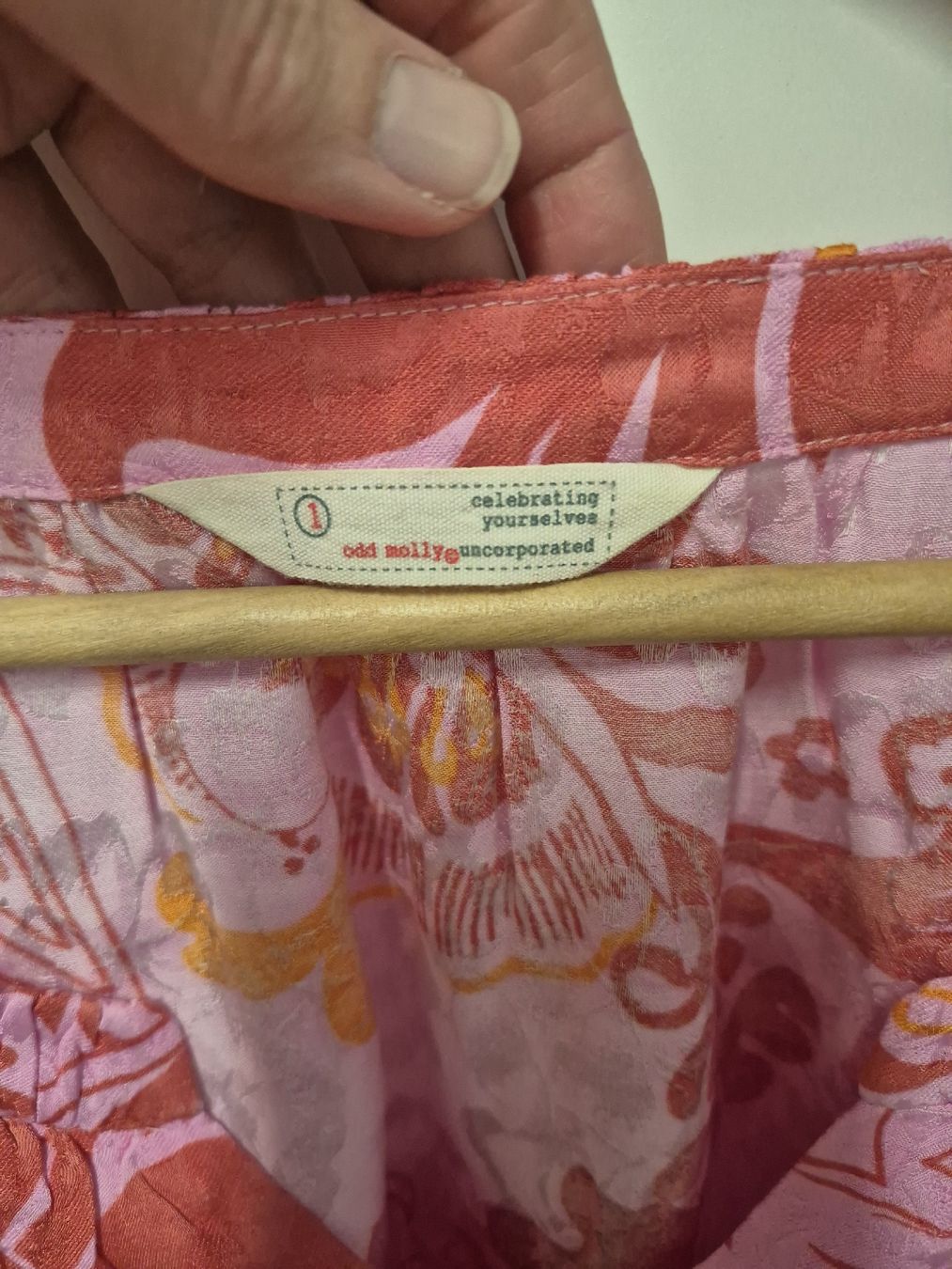 Odd Molly Camicette: Odd Molly Tunika Bluse Gr.S/M Pink – Usato da Merligen venduto da muss_haben 4