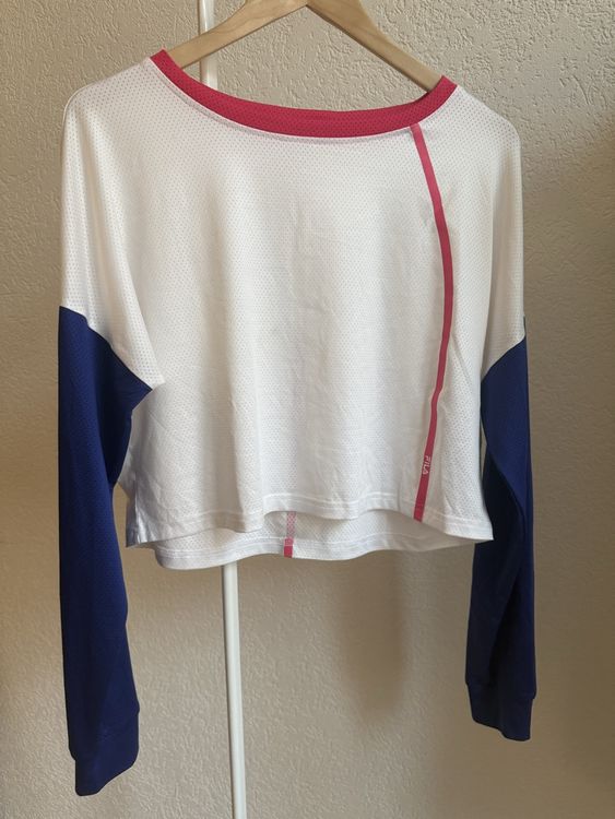 Jupe Femme Lucky In Love – Taille L – Blanc/Bleu/Rose – Golf & Sport – Avec étiquette