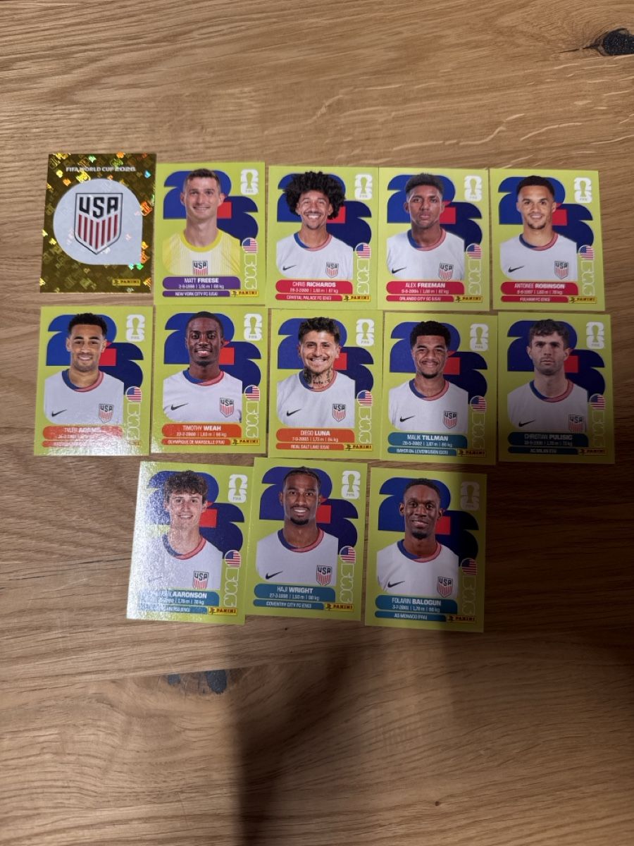 Panini Carte collezionabili: Panini Klebe Bilder WM 2026 USA – Nuovo (secondo la descrizione) da Gamsen venduto da Lionel321