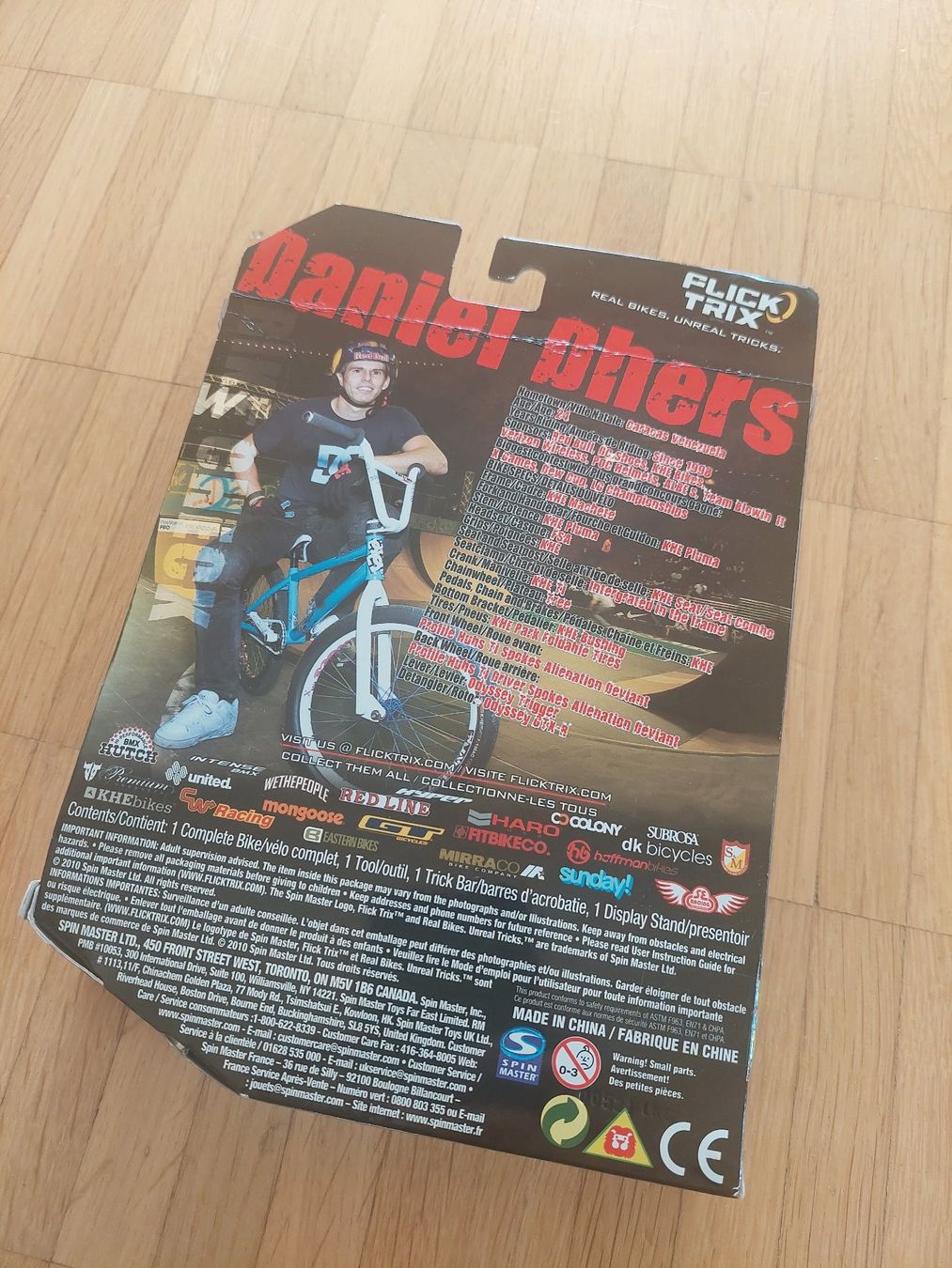 Giocattoli: Flick Trix Bikes KHE Bikes Blue White Very Rare Daniel Dhers – Nuovo e nell'imballaggio originale da Wermatswil venduto da guillaume.jung 2