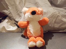 Fuchs M&S, oranger Ton/weiss