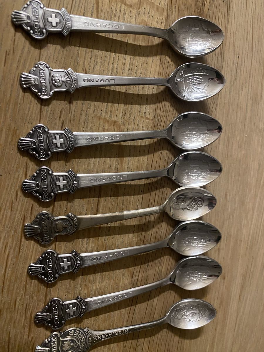 Löffel: 8x Rolex Löffel – Gebraucht aus Biel/Bienne von gasse85 8