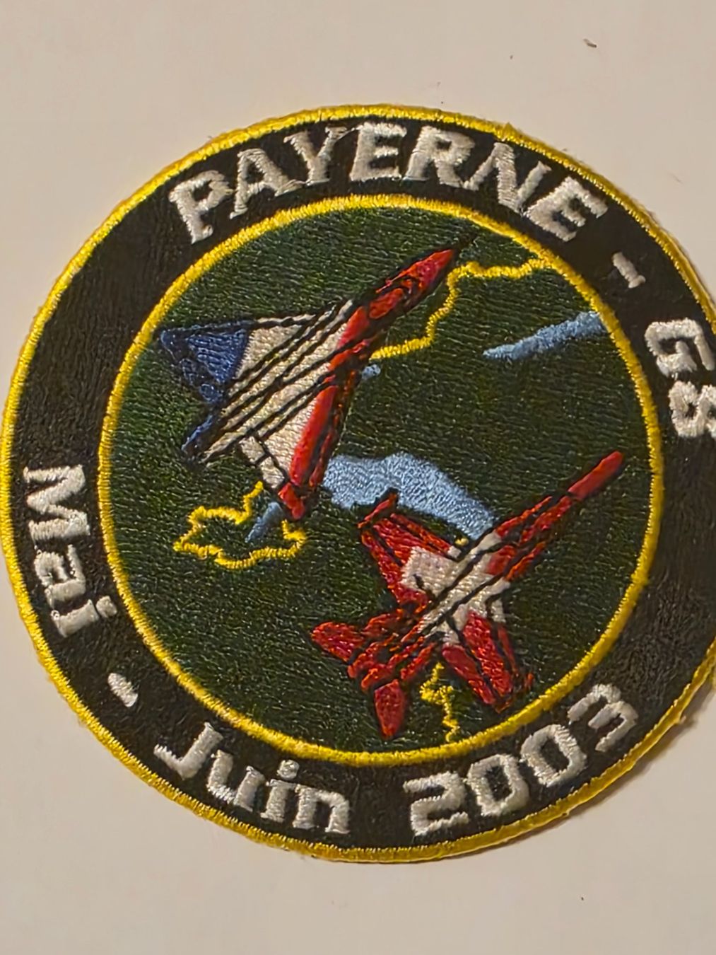 Schweizer Armee Placchette & Badge: Luftwaffe Badge G8 Payerne 2003 Abzeichen  neu Original – Nuovo (secondo la descrizione) da Nyon venduto da freetoys08