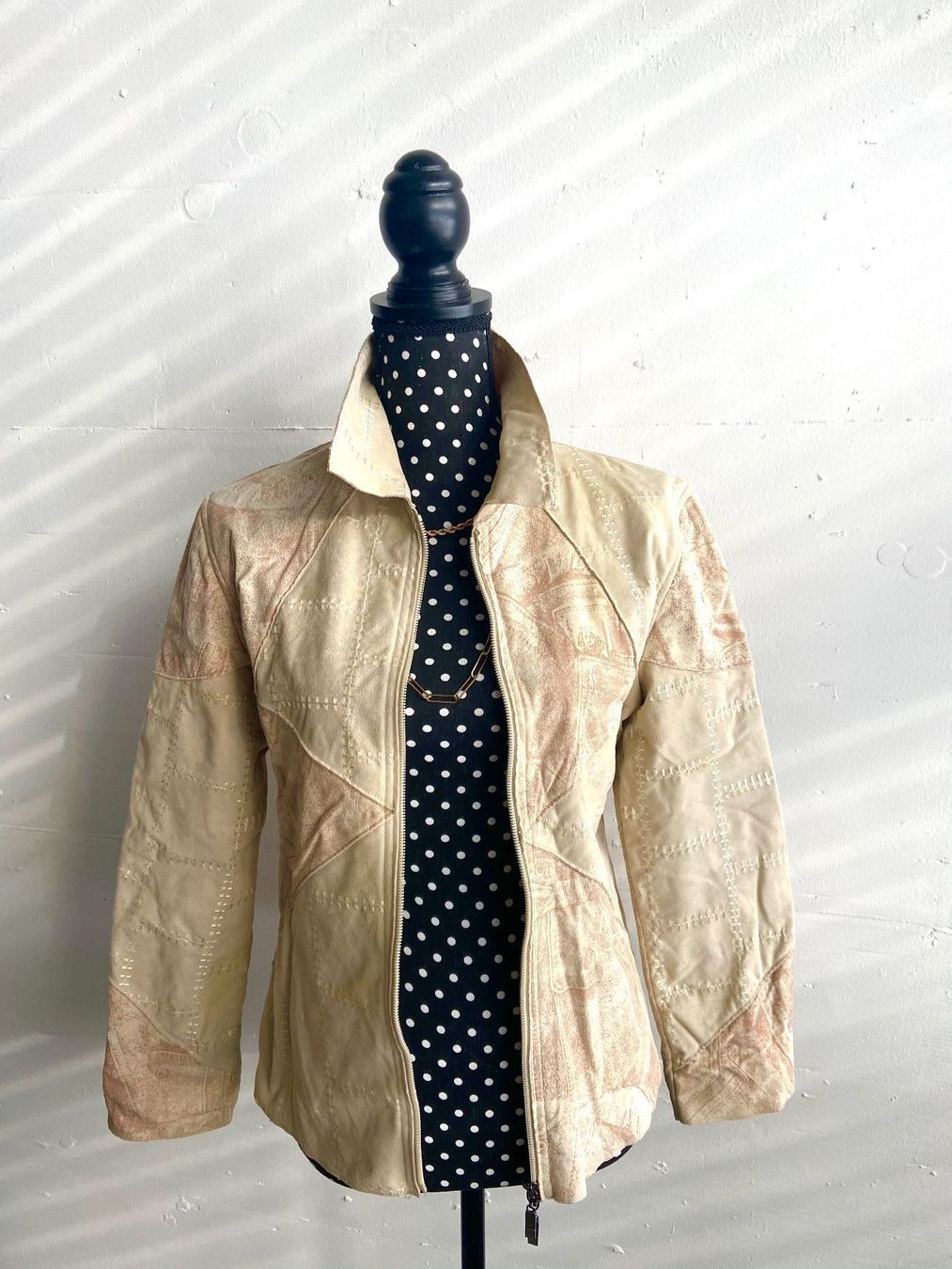 Vestes: 2000s Vintage Patchwork Jacke – D'occasion à Zürich par Eves.vintage.element 1