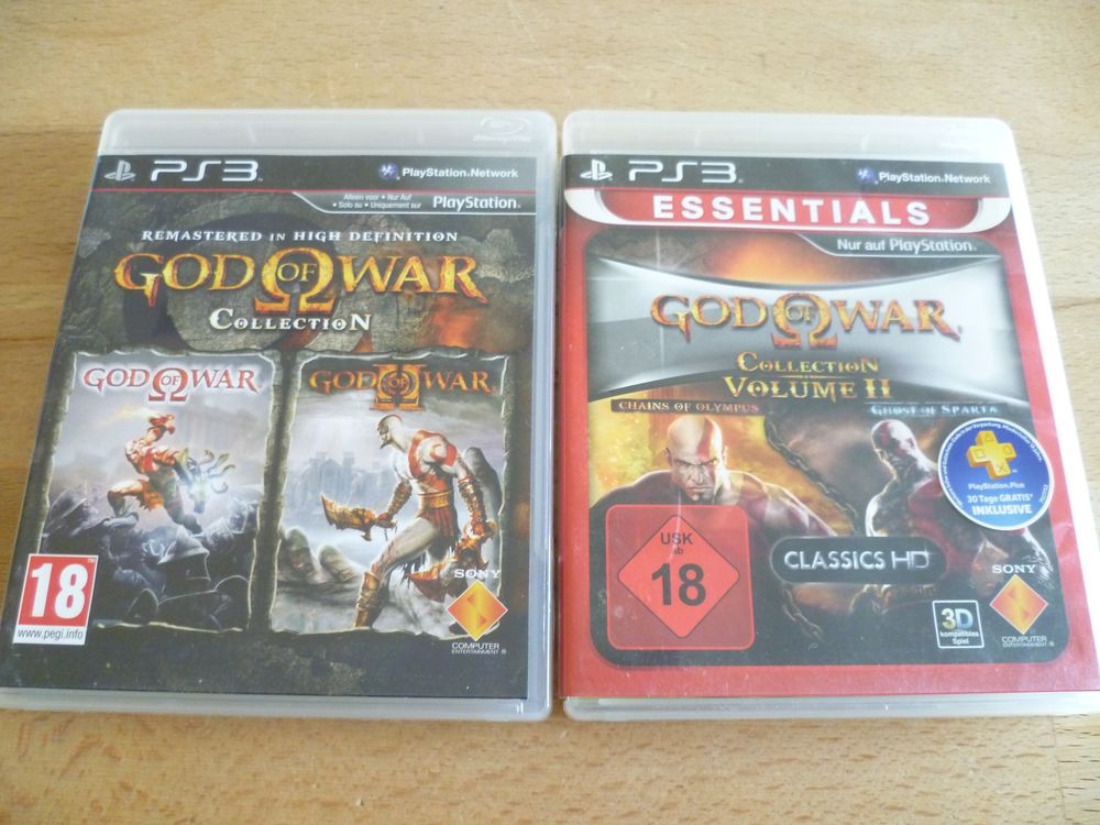 God of War Collection + God of War Collection Volume 2 - PS3 | Kaufen ...