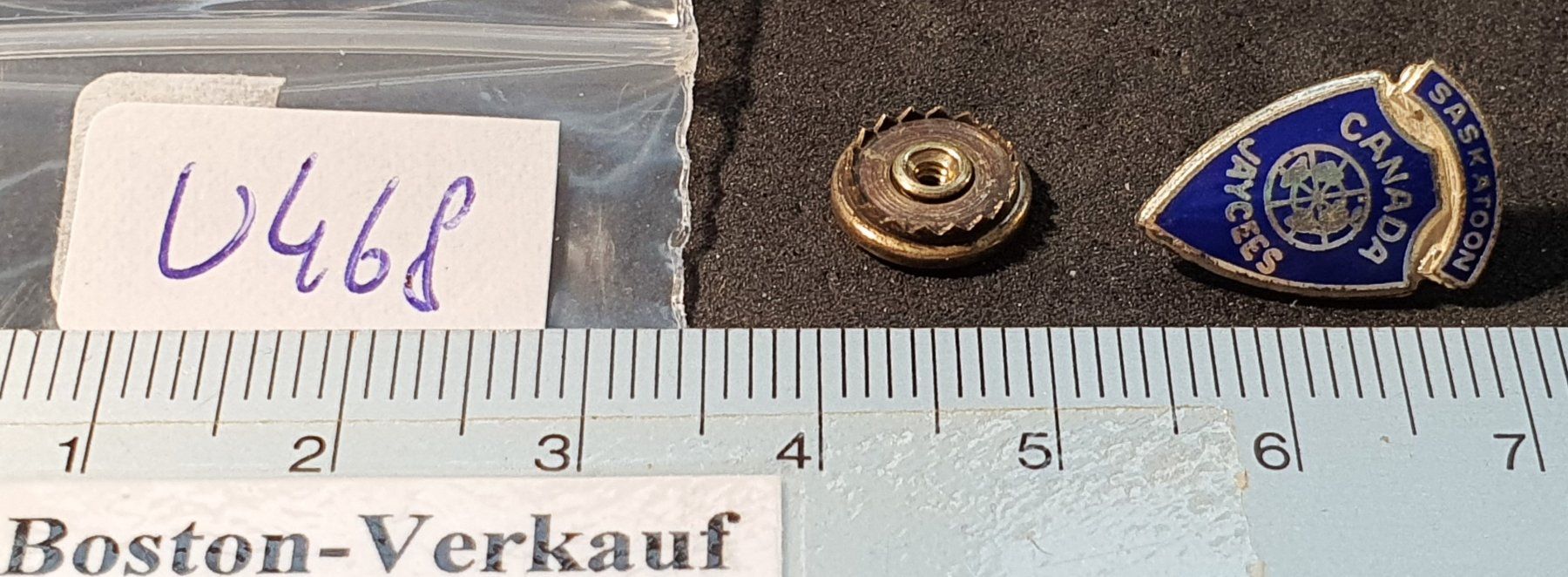 Placchette & Badge: U468 - Alter Sterling Pin Saskatoon Canada / Jaycees – Usato da Reinach BL venduto da Boston-Verkauf 3