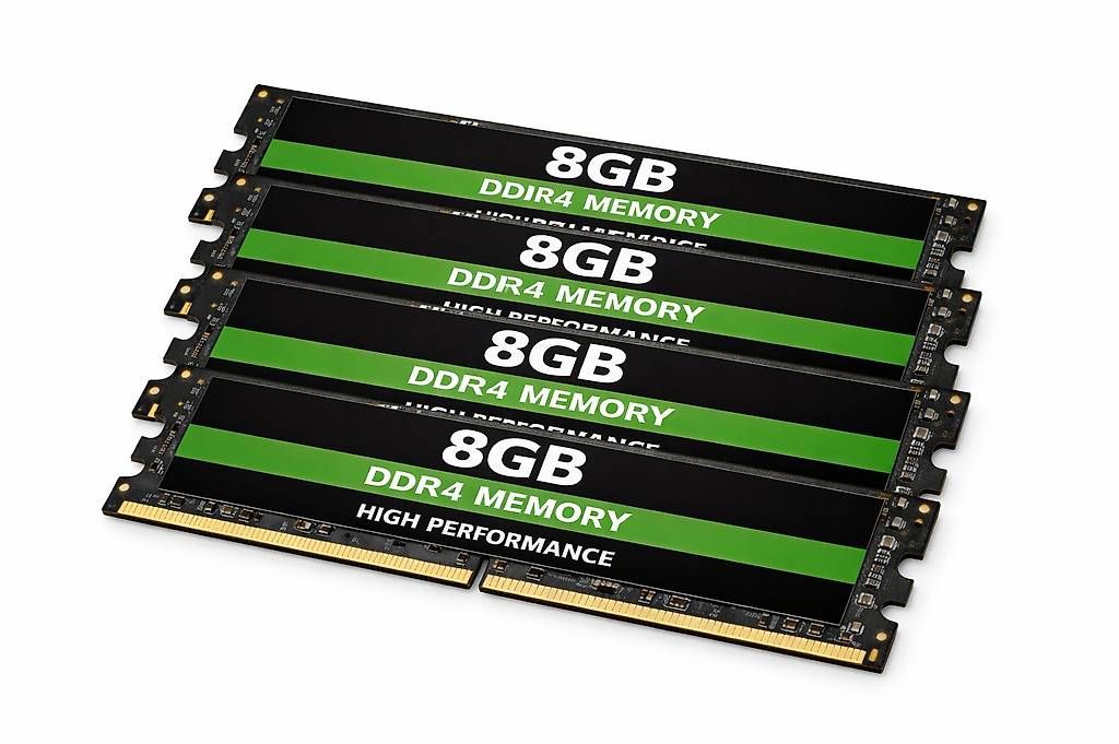 Memoria / RAM: 4x8Gb RAM DDR4 – Usato da Vevey venduto da TAP