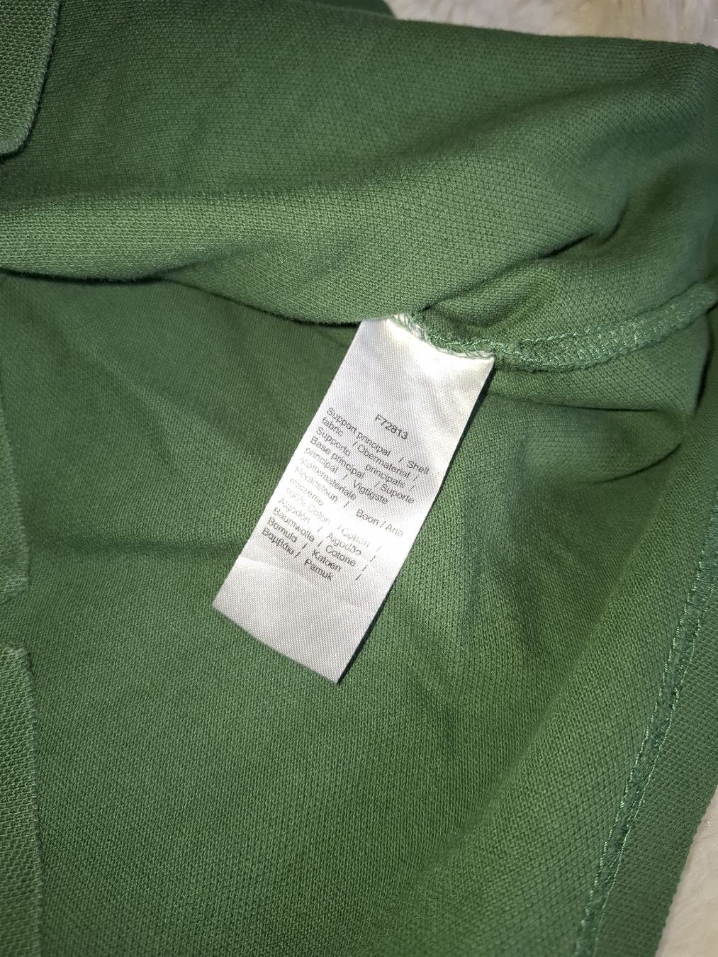 Lacoste Polo-Shirts: Lacoste Polo Regular Fit Vert M FR 4 – Gebraucht aus Le Locle von QUALI-PRIX 4