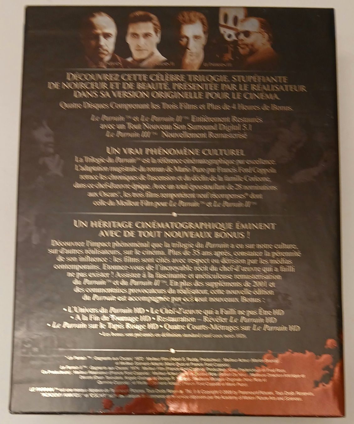 Tutti i DVDs: Le Parrain INTEGRALE COFFRET BLURAY COPPOLA REMASTER – Usato da Gingins venduto da Demonseed 1