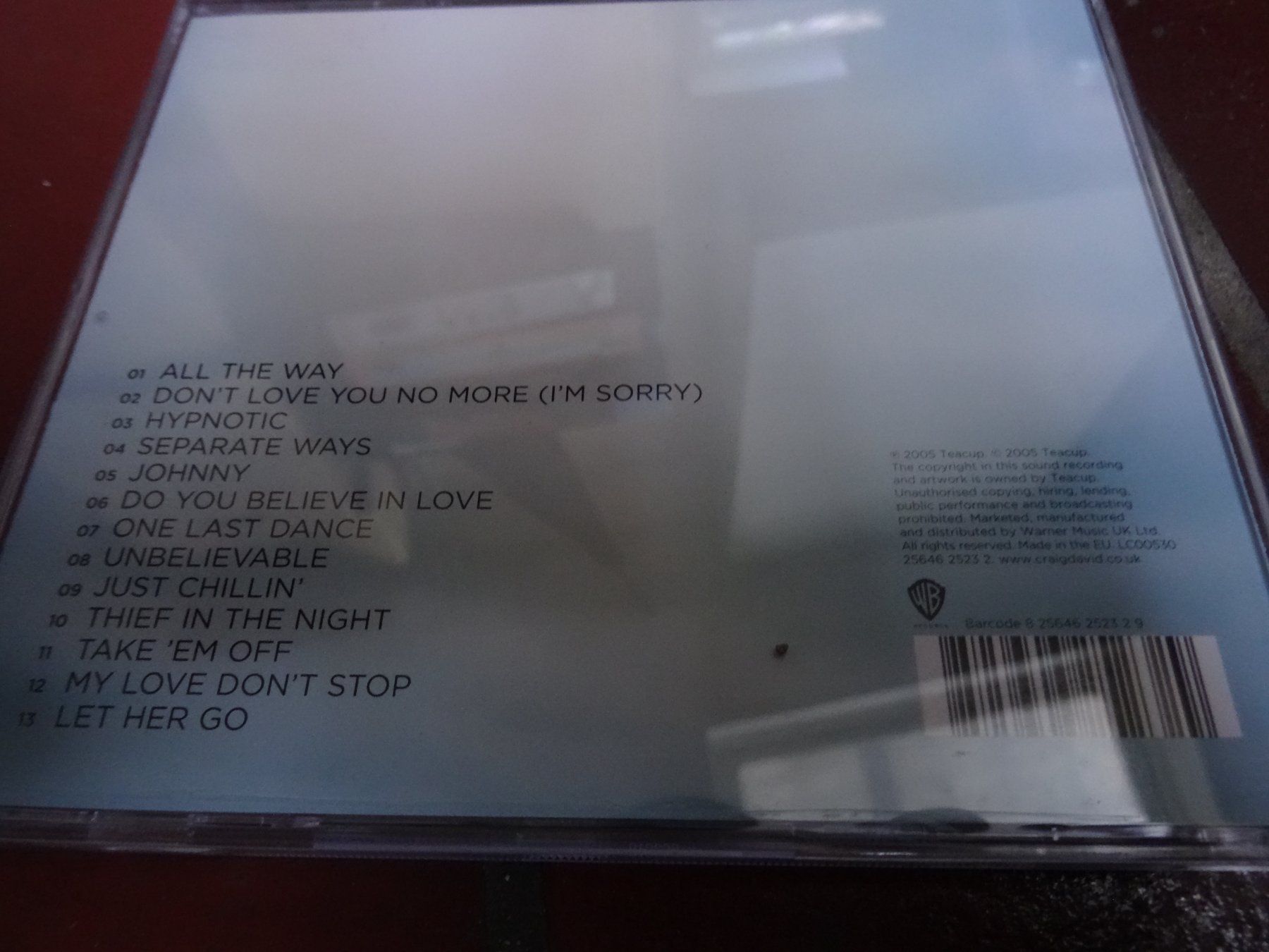 CD: David Craig - The story goes CD – Usato da Olten venduto da Disc-Ausverkauf 1