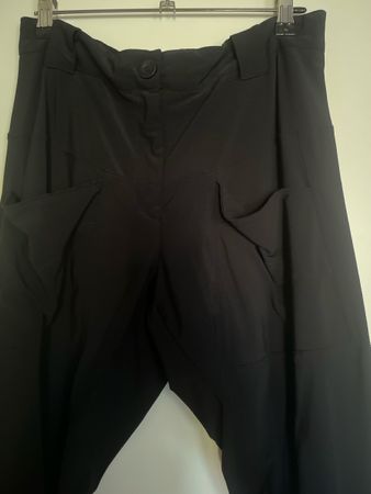 Zeitlos by Luana schwarz XS Hose Übergang Lagenlook komfort