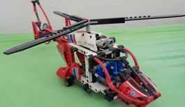 Lego Technic Rettungshubschrauber Modell