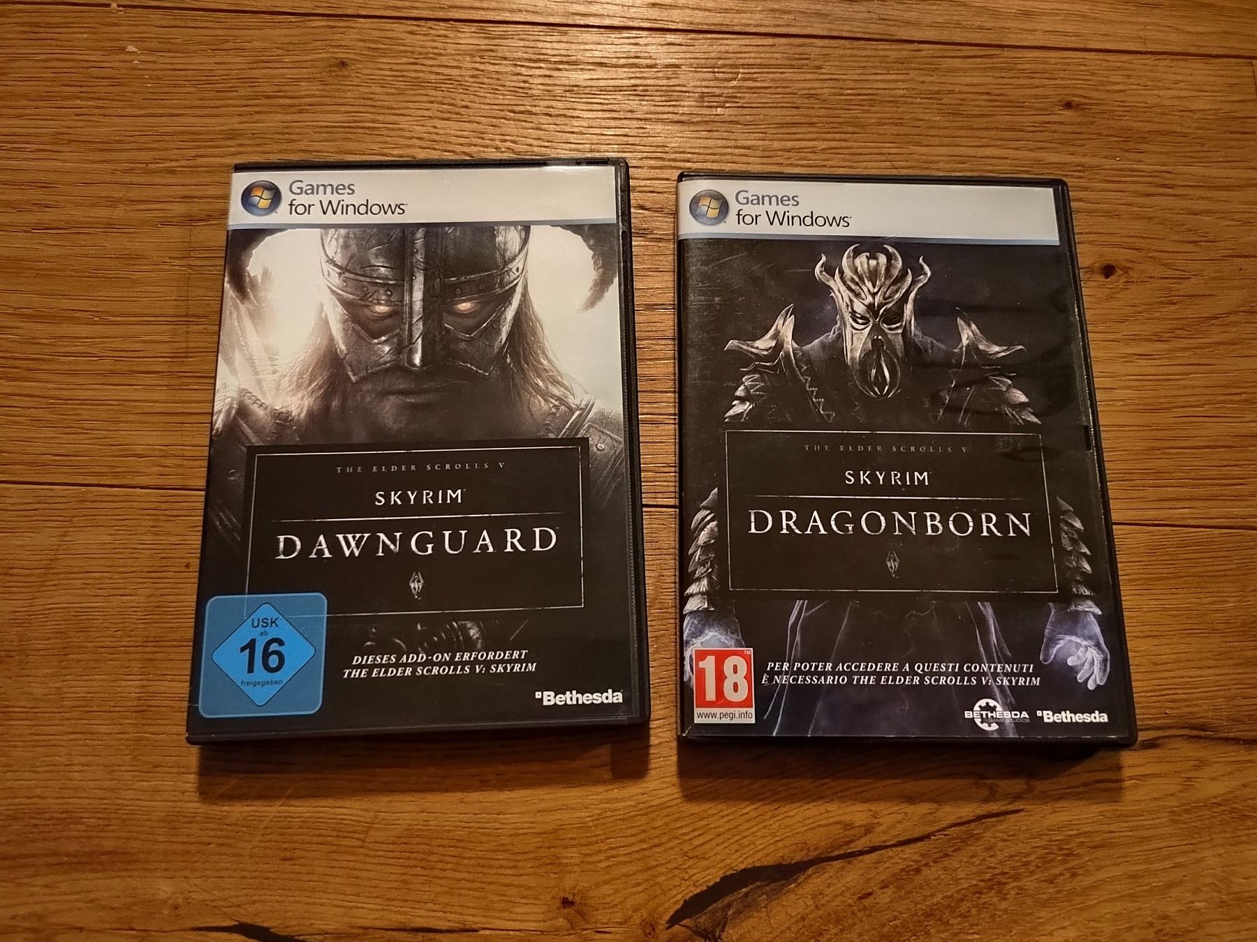 Giochi: DLC Skyrim Dawnguard, Dragonborn DE/IT – Usato da Fribourg venduto da Nooky