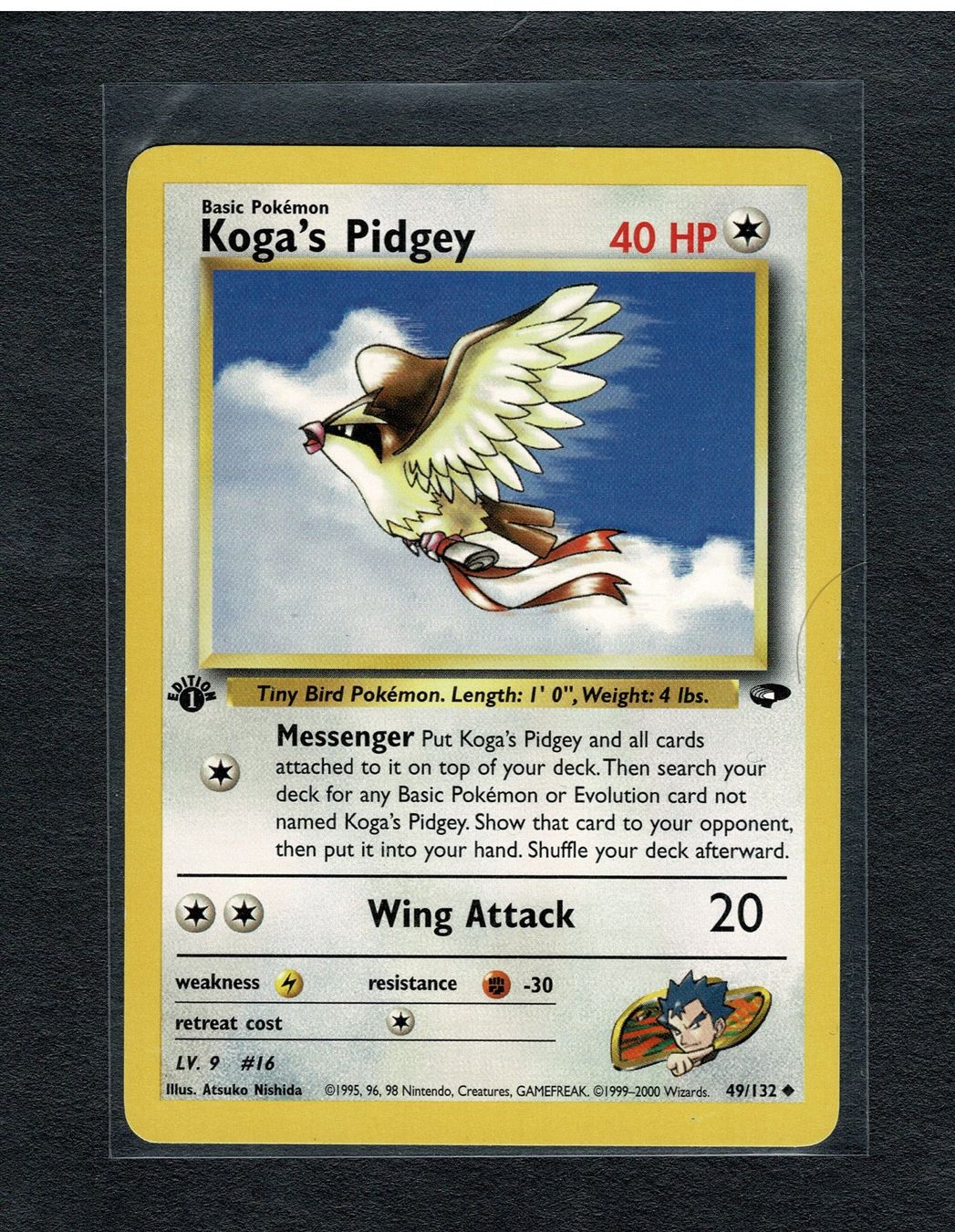 Pokémon Carte collezionabili: Koga's Pidgey - 1st Gym Challenge – Usato da Giubiasco venduto da rude01