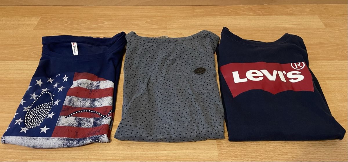 Lotti di vestiti: 5 T-Shirts Gr. S, – Usato da Chur venduto da Tsambiko 1