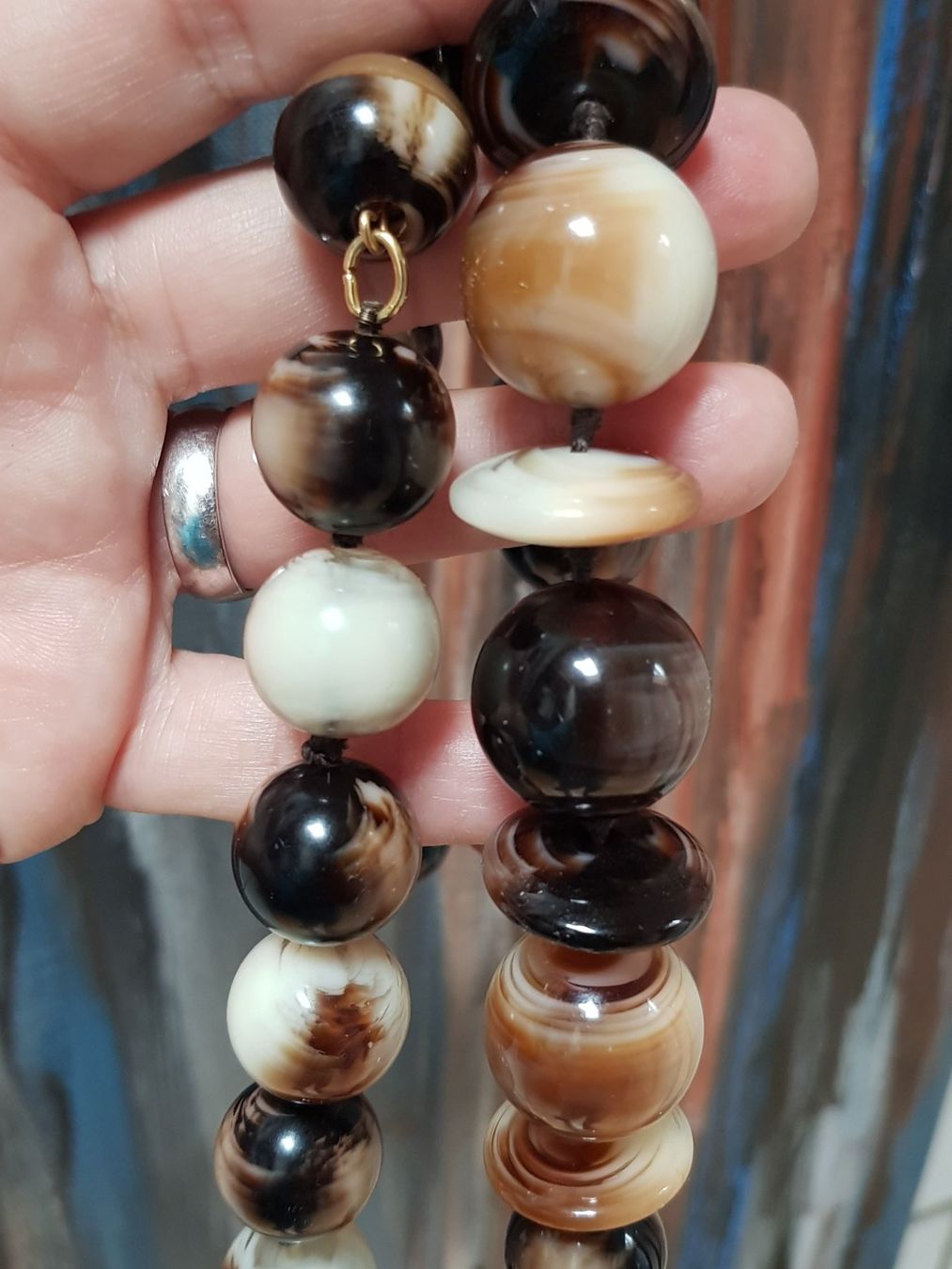 Catenine: VALENTINO  - Halskette mit Orhclips – Usato da Lengnau BE venduto da Mango888 2