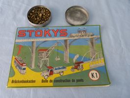 Modellbauheft Brückenbaukasten K1 STOKYS m. Schraub. u. Mut.