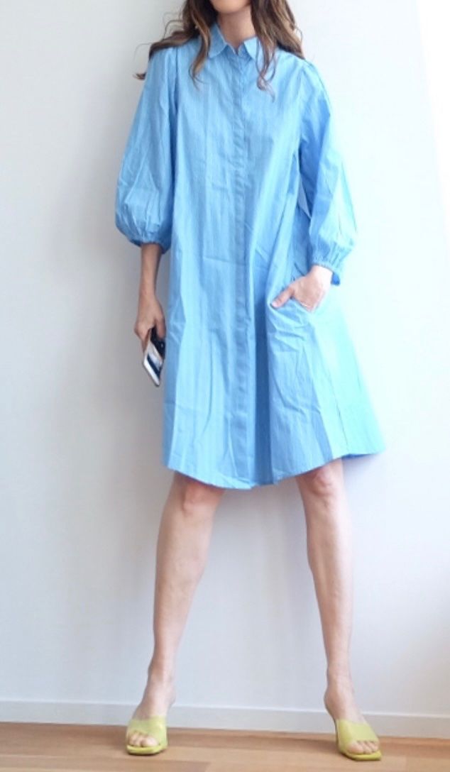 Moss Copenhagen Vestiti: MOSS COPENHAGEN Blusenkleid gestreift  - neu - – Nuovo (secondo la descrizione) da Jona venduto da vanessasupermarket20 3