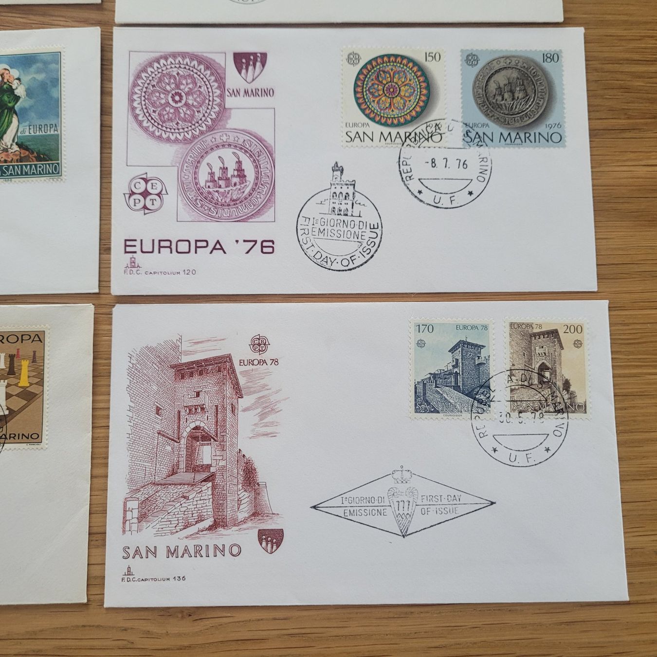 Tutti i francobolli: Lot FDC Europa – Usato da Biel/Bienne venduto da Destockweb 4
