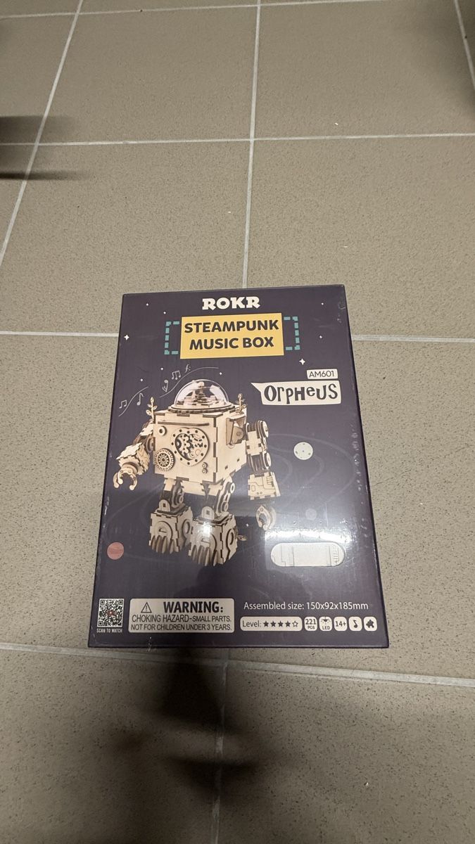 Puzzle: 3D Puzzle Rokr Roboter Musikbox – Nuovo (secondo la descrizione) da Andwil SG venduto da sale1989.