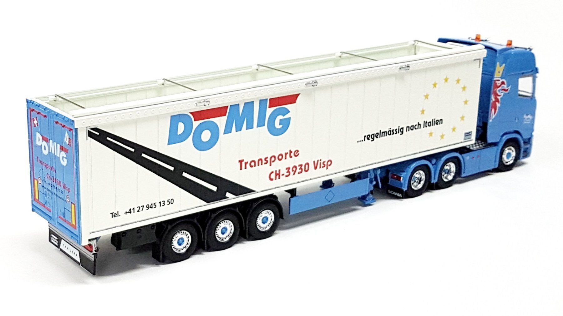 Scania Modellbausätze & Standmodelle: 1:50 Tekno Scania Domig – Neu und originalverpackt aus Affoltern am Albis von Modellshop-8910 1