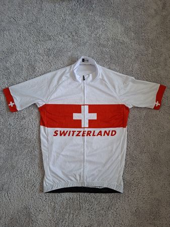 Maillot cyclisme Suisse taille M 