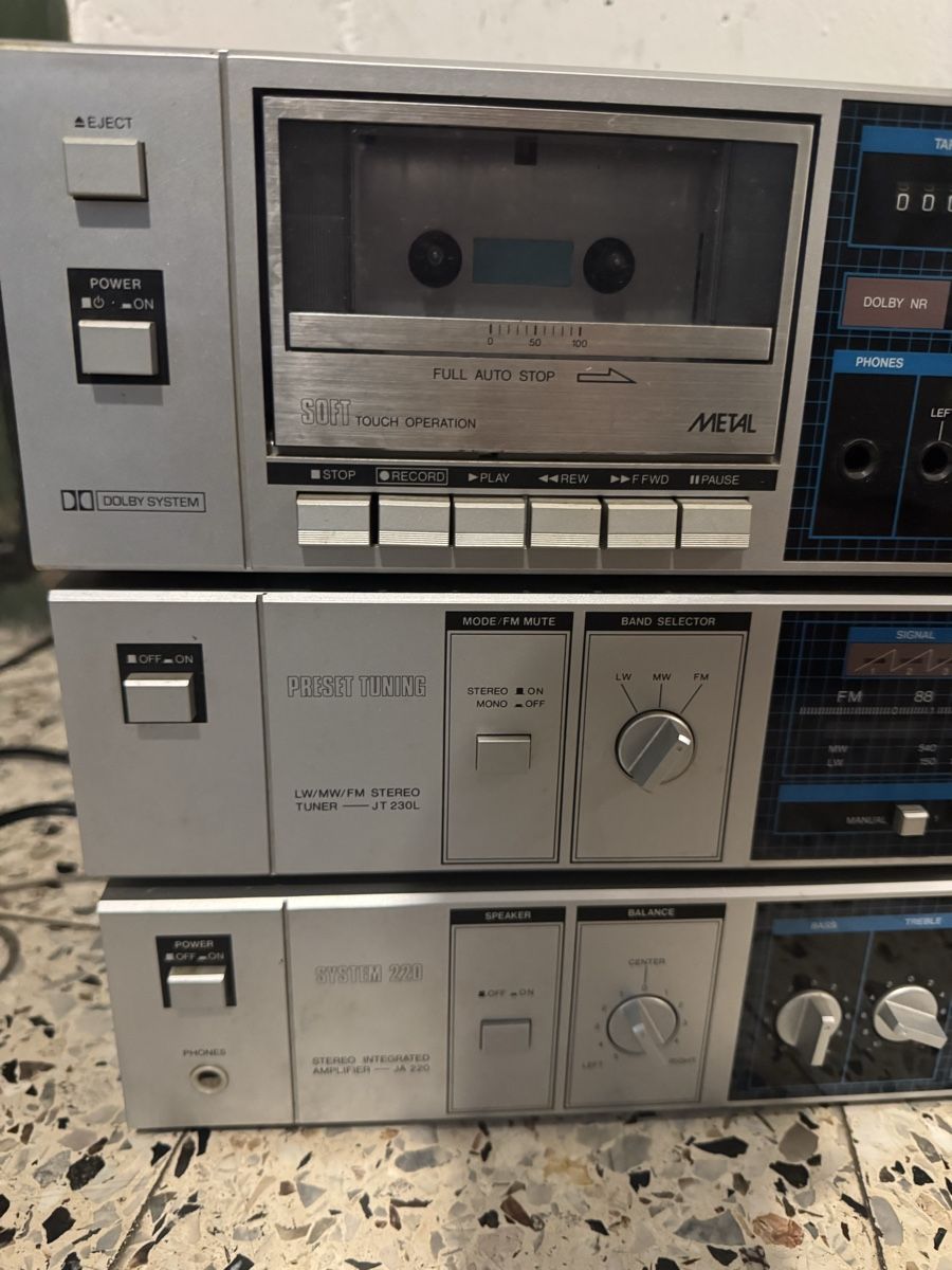 Sanyo Aufnahmegeräte: Ensemble Sanyo SD 220 + JT 330 + JA 500 – Gebraucht aus Brügg BE von haj_9zhk 3