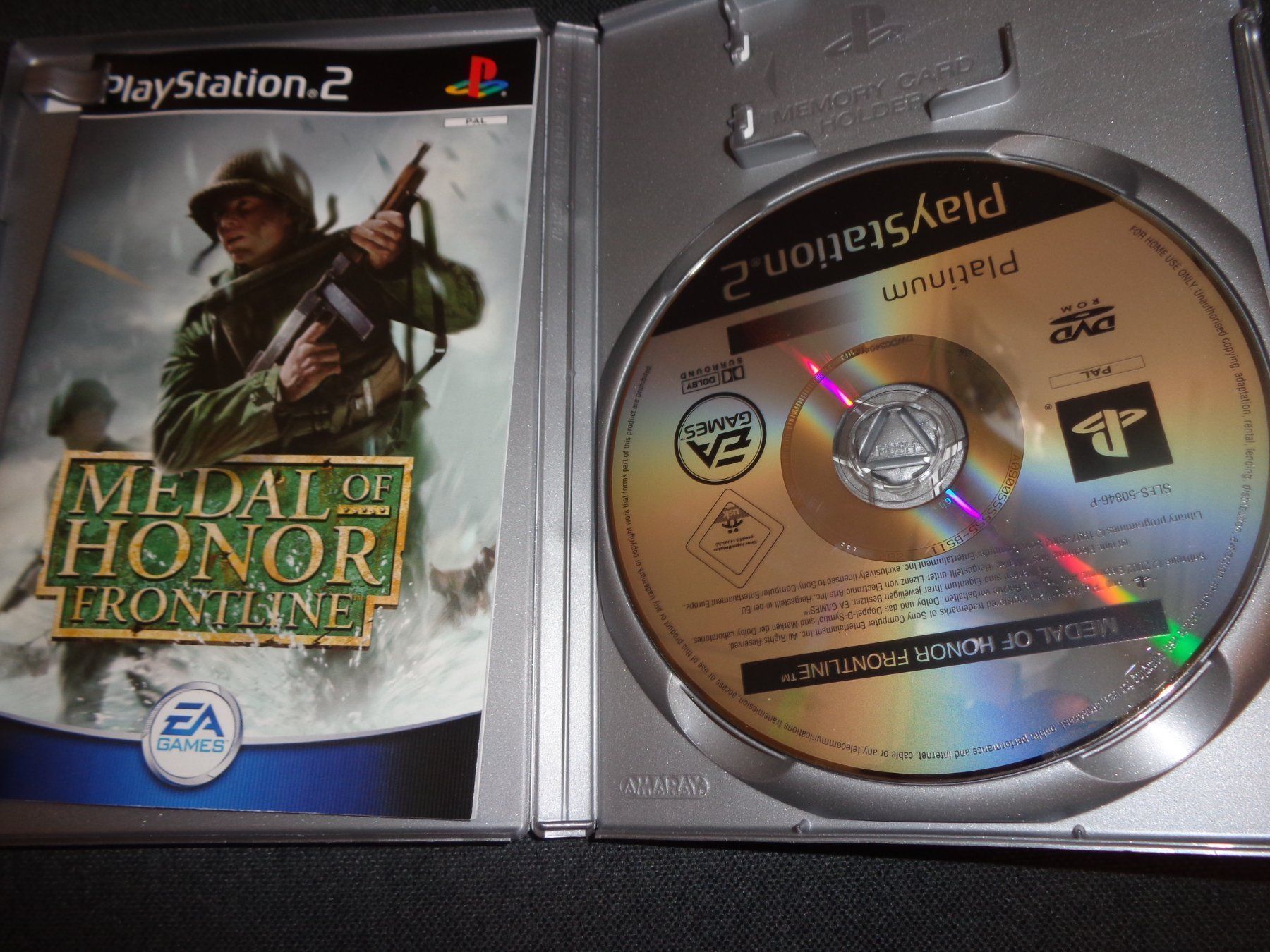 Spiele: Medal of Honor Frontline PS2 – Gebraucht aus Olten von Disc-Ausverkauf 1