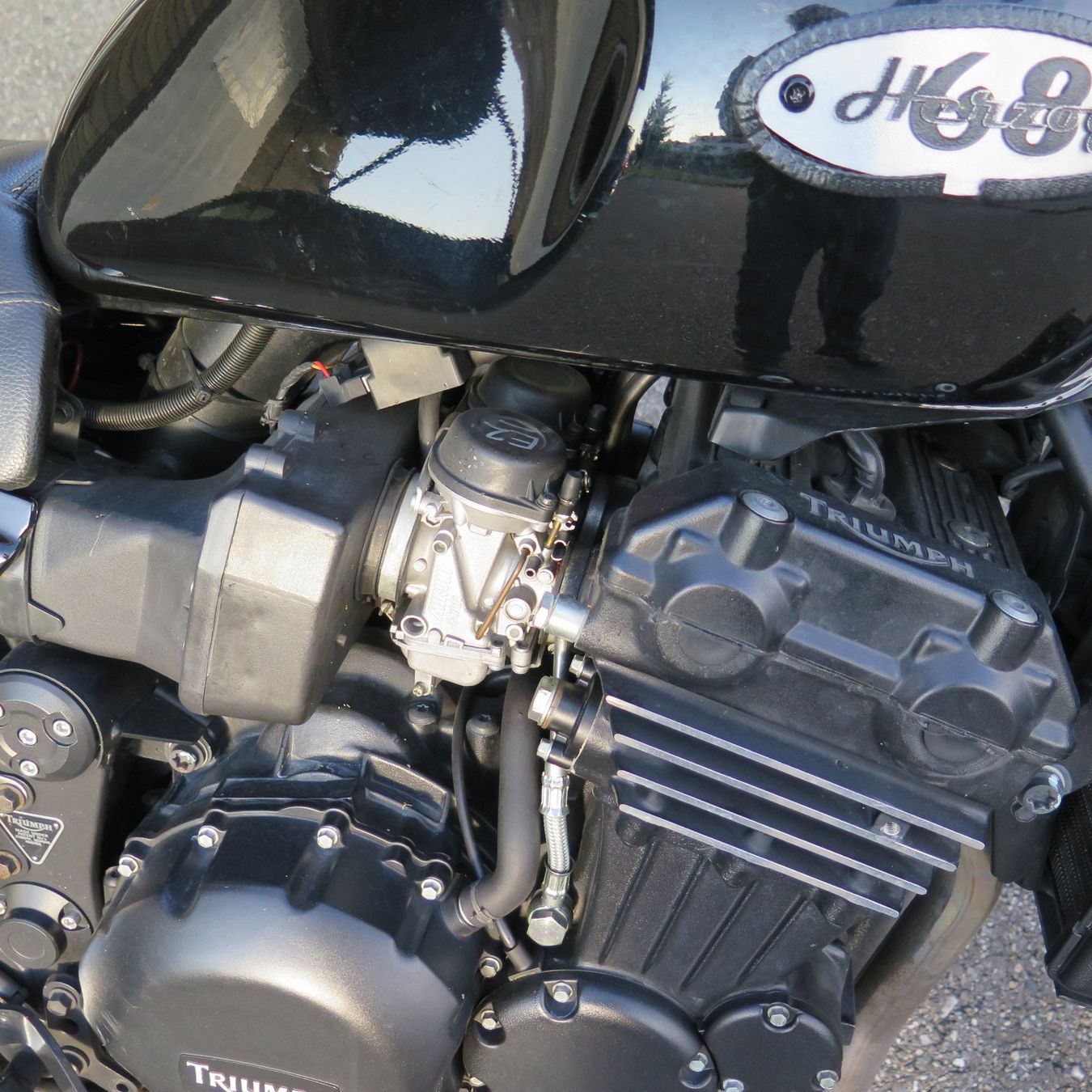 Triumph Enduro: Triumph Tiger 900 Scrambler 1996 – D'occasion à Trimbach par ps-lederwerk 7