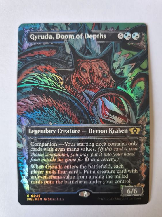 Gyruda, Doom of Depths (Halo Foil) [Multiverse Legends] main image 0