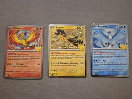 Pokémon 30th Celebration – Articuno, Zaptos, Moltres EN